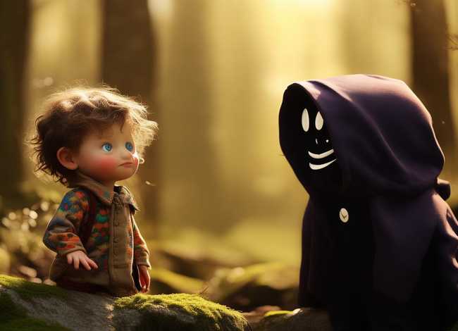 坏人和孩子儿童故事（小孩和坏人的故事）