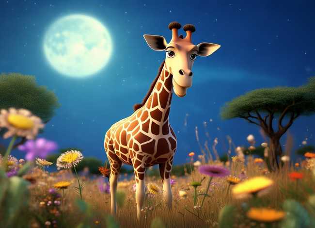 儿童故事大全3-6岁长颈鹿的故事（睡前故事幼儿故事大全长颈鹿）