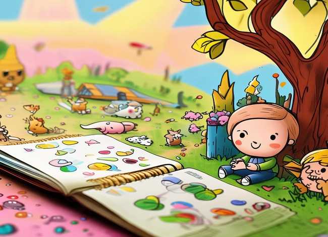 简笔画小故事绘本（简笔画小故事绘本怎么画）