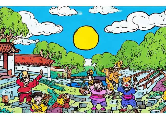 幼儿成语故事漫画 - 幼儿成语故事漫画图片