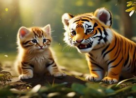 儿童故事老虎和小猫案例分析、老虎和小猫幼儿故事