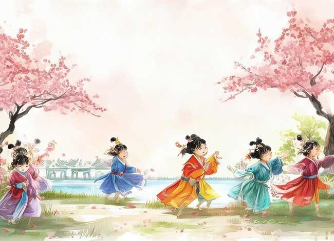 下山舞蹈儿童版古风、下山舞蹈儿童版古风图片