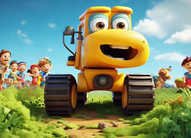 挖挖机儿童动画片第5集；挖挖机,儿童版动画片