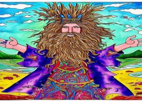 神话故事人物儿童画 - 神话故事的人物怎么画简笔画
