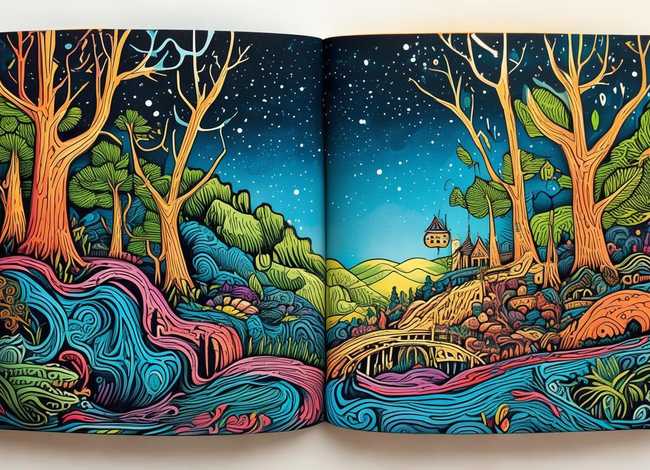 线描画故事 线描画故事手抄报图片