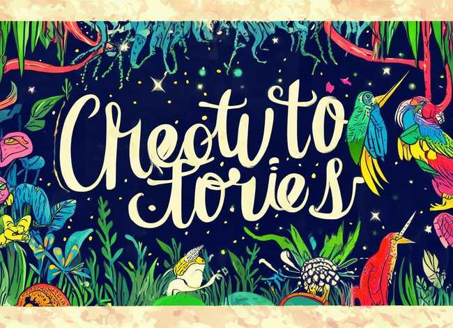 创意 故事 创意故事英语手抄报