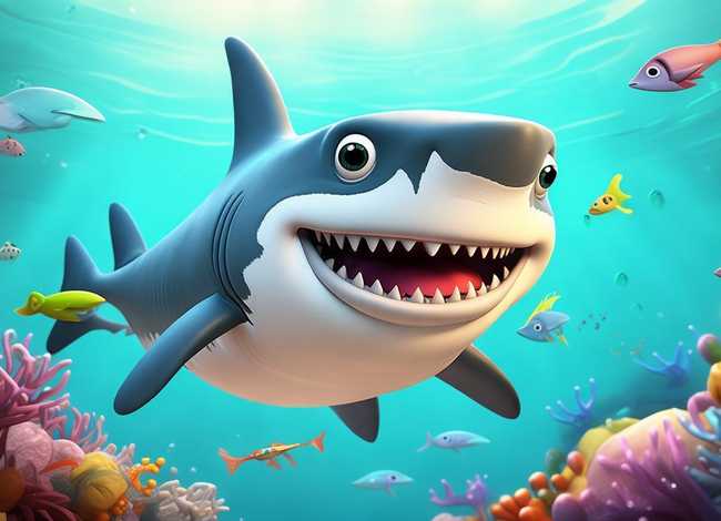 儿童故事大鲨鱼，幼儿故事大鲨鱼来了