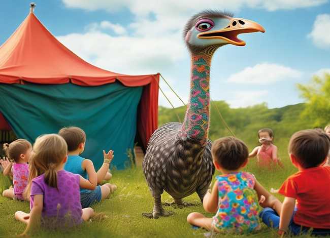 鸵鸟故事绘本(鸵鸟绘本故事视频) 鸵鸟故事绘本(鸵鸟绘本故事视频)