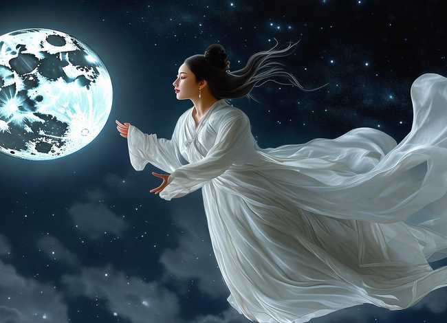 嫦娥奔月的故事简版 - 嫦娥奔月的故事简版50字
