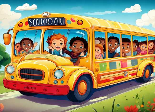 校车绘本故事；校车旅行绘本故事读后感