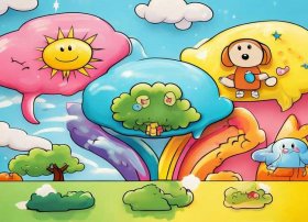 儿童故事思维导图简单画法，幼儿故事思维导图简单画法