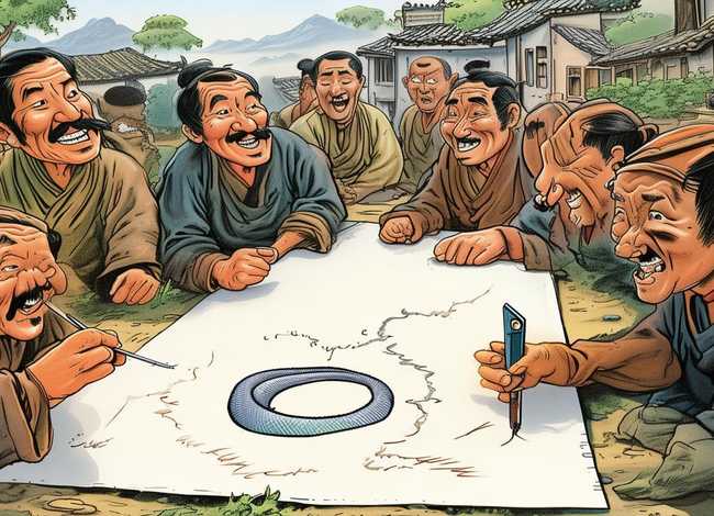 成语故事画蛇添足故事内容带字图片，成语故事画蛇添足故事内容带字图片大全