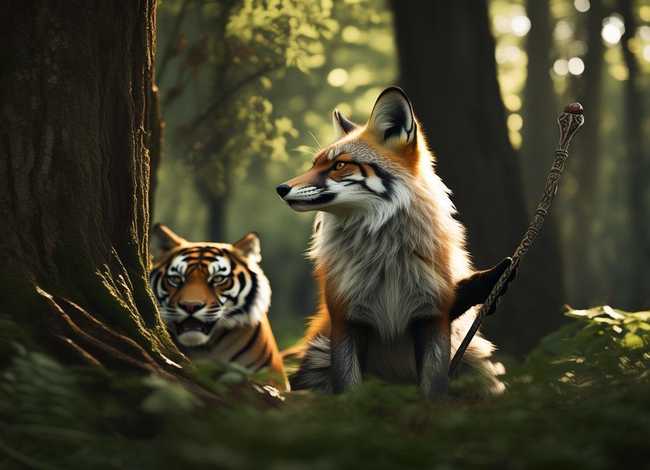 寓言小故事狐假虎威 寓言小故事狐假虎威主要内容