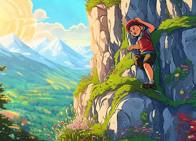 攀岩小故事，攀岩绘本故事