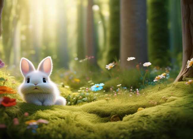 儿童英文故事小短文 - 儿童英文故事小短文兔子
