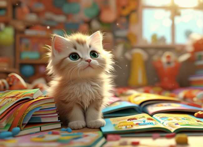 小猫的故事幼儿故事；小猫的故事幼儿故事绘画