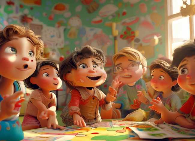 幼儿园儿童绘声故事、幼儿园绘声绘色讲故事