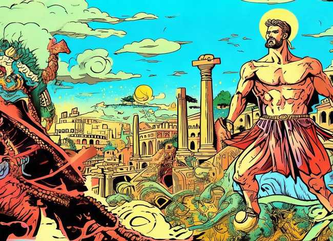 希腊神话故事连环画（希腊神话故事连环画手抄报）