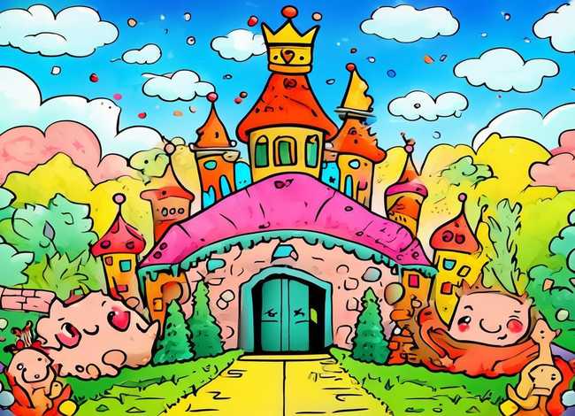 儿童故事插图简笔画图片、儿童故事简笔画图片大全大图