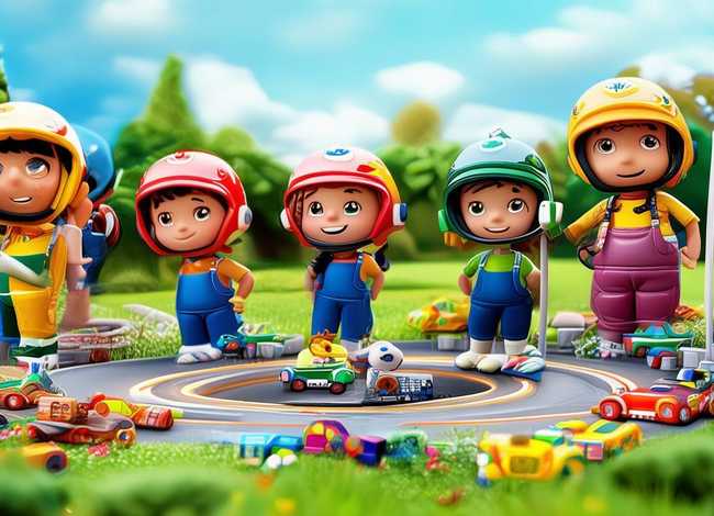 儿童赛车故事正版 - 赛车的幼儿故事