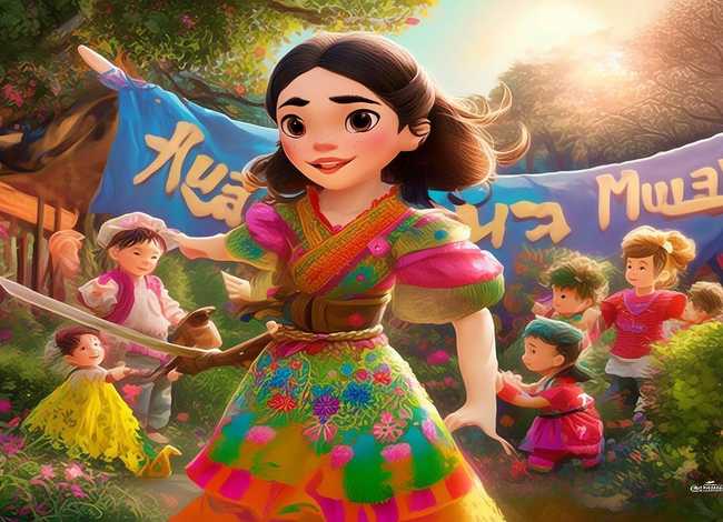 儿童故事花木兰故事简述（幼儿花木兰故事）