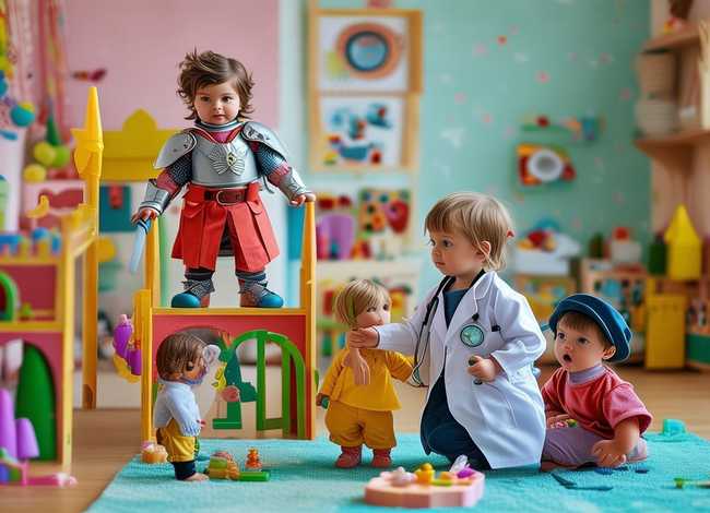 儿童三人角色扮演故事 - 三人扮演的角色故事