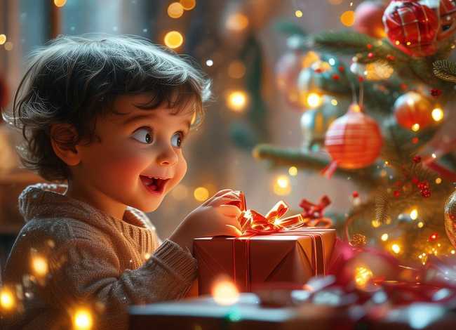 儿童故事新年礼物；新年礼物幼儿故事