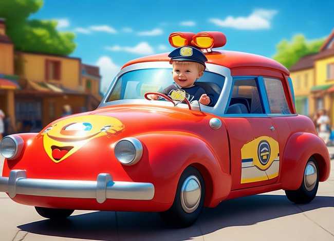 儿童警车的故事 - 关于警车的幼儿故事