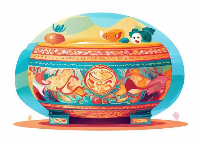 儿童铜鼓画图片大全 儿童铜鼓画图片大全简单