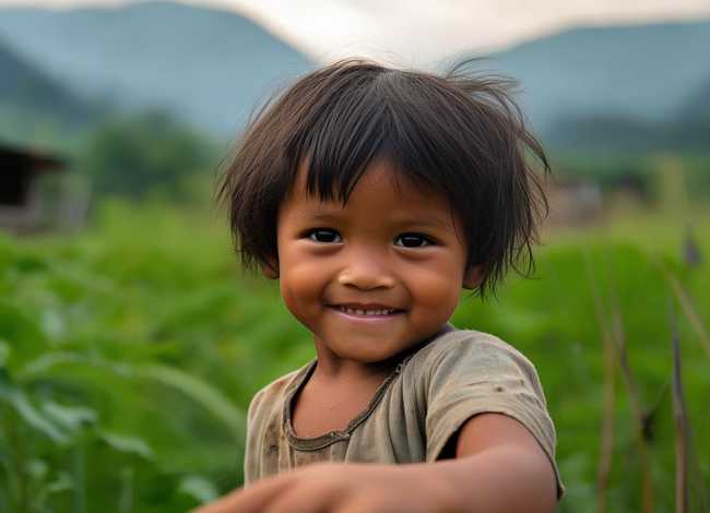 儿童 摄影作品 - 关爱留守儿童摄影作品
