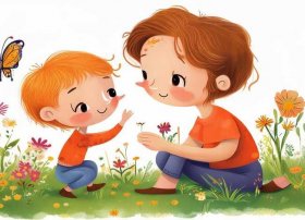 亲子故事简笔画；亲子故事简笔画图片大全