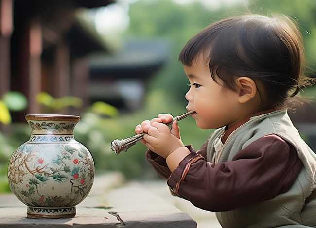 中国古代儿童玩具（中国古代儿童玩具 . 宋元陶哨）