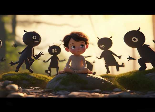 影子的故事绘本故事；讲述影子故事的绘本