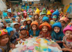 儿童创意帽子制作（儿童创意帽子制作图片）