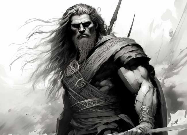 西方神话故事人物简笔画，西方神话故事人物简笔画图片