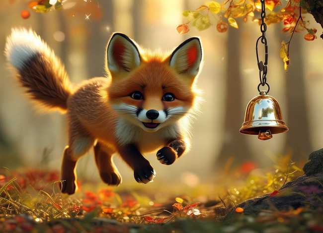 小狐狸抢铃铛儿童故事 小狐狸抢铃铛的故事