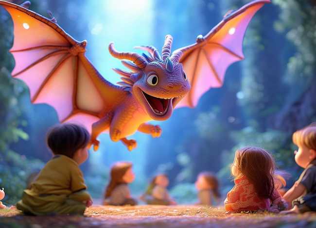 龙的故事儿童；龙的故事幼儿故事