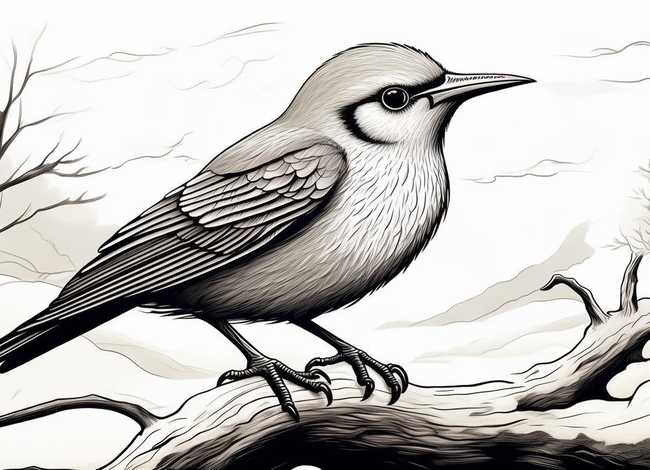 寒号鸟的故事图片 寒号鸟的故事图片简笔画
