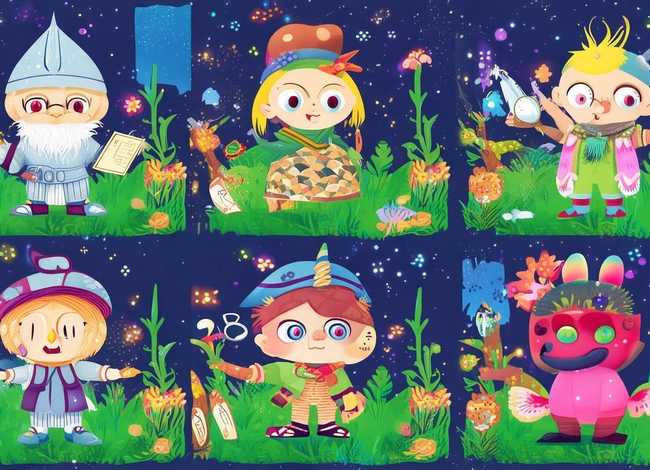 儿童角色故事合集、幼儿故事7个角色