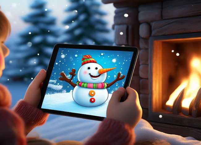 儿童绘本故事在线阅读雪人；绘本故事雪人在线听