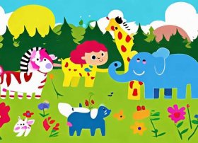 儿童动物画教程、儿童动物画教程图片大全