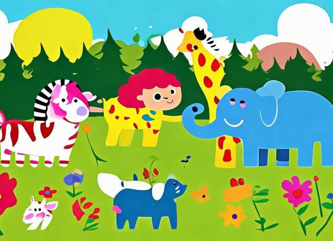 儿童动物画教程、儿童动物画教程图片大全