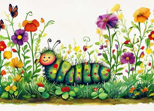 儿童故事毛毛虫 幼儿故事毛毛虫