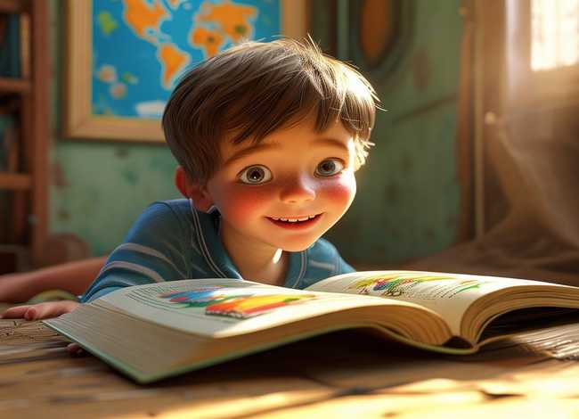 男生英语故事、英语小故事一个好男孩