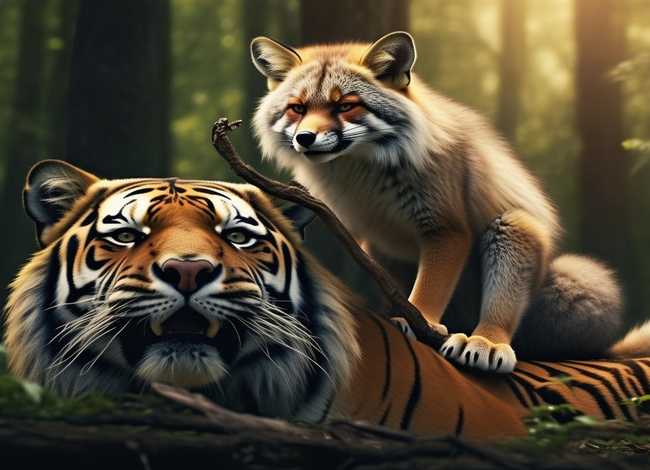 儿童故事狐假虎威寓意，寓言故事狐假虎威故事及寓意