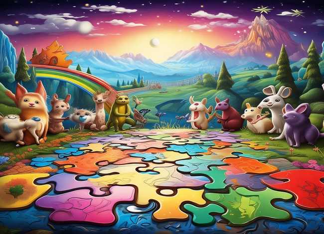 七巧板讲故事图片、七巧板讲故事图片素材