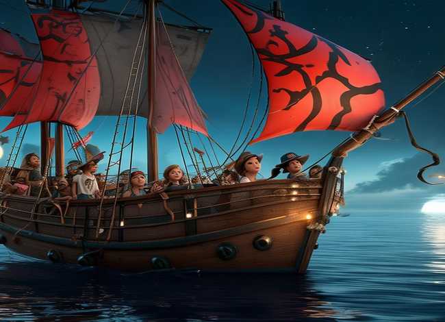 儿童海盗船长的故事完整版；睡前故事海盗船长的故事