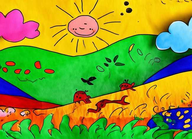 儿童线条画图片（儿童线条画图片简单又漂亮）