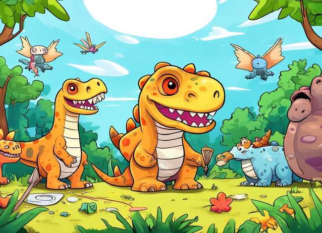 恐龙少儿故事、恐龙少儿故事大全