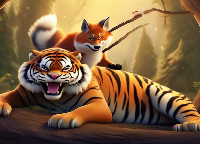 狐假虎威的儿童故事完整版 狐假虎威少儿故事
